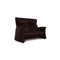 Braunes Zweisitzer Sofa aus weichem Leder von Himolla 7