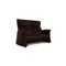 Soft Leather Two Seater Brown Sofa from Himolla 7