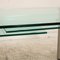 801e Glass Dining Table in Silver from Ronald Schmitt, Image 4