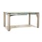 801e Glass Dining Table in Silver from Ronald Schmitt 1