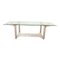 801e Glass Dining Table in Silver from Ronald Schmitt 3