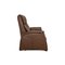 Trapezoid Leather Two Seater Brown Sofa from Himolla 7