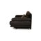 6500 Leather Two-Seater Black Sofa from Rolf Benz 8
