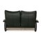 Grünes Zwei-Sitzer Sofa aus Dacapo Leder von Laauser 8