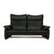 Dacapo Leather Two-Seater Green Sofa from Laauser 1