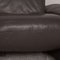 Enzo 2-Seater Sofa in Anthracite Leather from Koinor 4