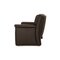 Tangram Leather Loveseat Gray Slate Sofa from Himolla 7