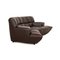 Cloud 7 Leather Three Seater Brown Dark Brown Sofa from Bretz 7