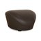 Edito Lounge Chair with Footstool in Gray Leather from Roche Bobois, Set of 2 9