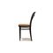 Thonet 214 Wooden Chairs in Black Bentwood, Set of 4 9