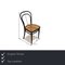 Thonet 214 Wooden Chairs in Black Bentwood, Set of 4, Image 2