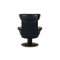 Jazz Ledersessel mit Hocker in Blau Dunkelblau von Stressless 8