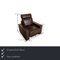 Ego Leather Armchair in Brown from Rolf Benz 2