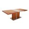 Extendable Walnut Veneer Dining Table from Musterring 3