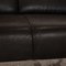 2-Seater Sofa in Anthracite Leather from Koinor 3