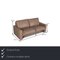 CL 100 2-Seater Sofa and Armchair in Beige Leather from Erpo, Set of 2, Image 2