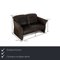 2-Seater Sofas in Anthracite Leather from Koinor, Set of 2, Image 2