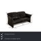 2-Sitzer Sofas aus Anthrazitfarbenem Leder von Koinor, 2er Set 3