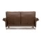 Lucca 3-Seater and 2-Seater Sofa in Brown Leather from Erpo, Set of 2, Image 10