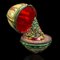 Vintage Decorative Egg-Shaped Christmas Tree Ornament, 1970 2