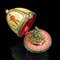 Vintage Decorative Egg-Shaped Christmas Tree Ornament, 1970 8