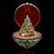 Vintage Decorative Egg-Shaped Christmas Tree Ornament, 1970 4