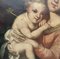 Virgen con el niño, década de 1800, óleo sobre lienzo, Imagen 6
