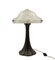 Art Deco Bronze Table Lamp, France, 1930s, Image 16