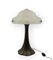 Art Deco Bronze Table Lamp, France, 1930s, Image 12