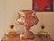 Antike Große Vase mit Terrakotta, 1890er 5