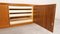 Gewebtes Vintage Teak Sideboard von Leo Bub für BUB Wertmöbel, 1960er 8