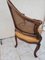 Large Louis XV Chair in Leather, Image 15