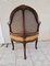 Grande Chaise Louis XV en Cuir 5