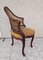 Großer Louis XV Stuhl aus Leder 17
