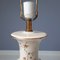 Lámpara de mesa grande de cerámica con motivo de cerezo Blossem, años 70, Imagen 6