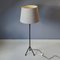 French Brutalist Chain Link Floor Lamp, 1970s 1