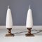 Vintage Iceberg Table Lamps, 1990s, Set of 2 3