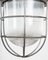 Industrial Pendant Lamp in Glass and Cast Iron, Poland, 1950s 3