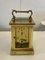 Horloge Carrosse Victorienne Antique en Laiton, 1880 4