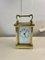 Antique Victorian Brass Carriage Clock, 1880 1