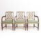 Neoclassical Armchairs, Late 18th Century, Set of 3 2