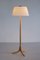 Swedish Modern 3-Legged Floor Lamp in Oak from Svensk Hemslöjd, 1950s 6