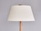 Swedish Modern 3-Legged Floor Lamp in Oak from Svensk Hemslöjd, 1950s, Image 10