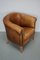 Vintage Dutch Cognac Leather Club Chair, Image 11