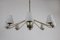 Mid-Century Italian 8-Light Chandelier attributed to Stilnovo, 1960s, Image 3