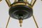 Lámpara de araña italiana Mid-Century de 8 luces atribuida a Stilnovo, años 60, Imagen 6