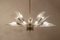 Mid-Century Italian 15-Light Chandelier in the style of Fontana Arte, 1950s 16