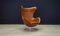 Silla Egg de cuero de Arne Jacobsen para Fritz Hansen, 1965, Imagen 3