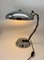 Lámpara de mesa vintage de cromo atribuida a Reggiani, años 70, Imagen 4