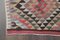 Alfombra de pasillo turca de tejido plano, años 60, Imagen 4